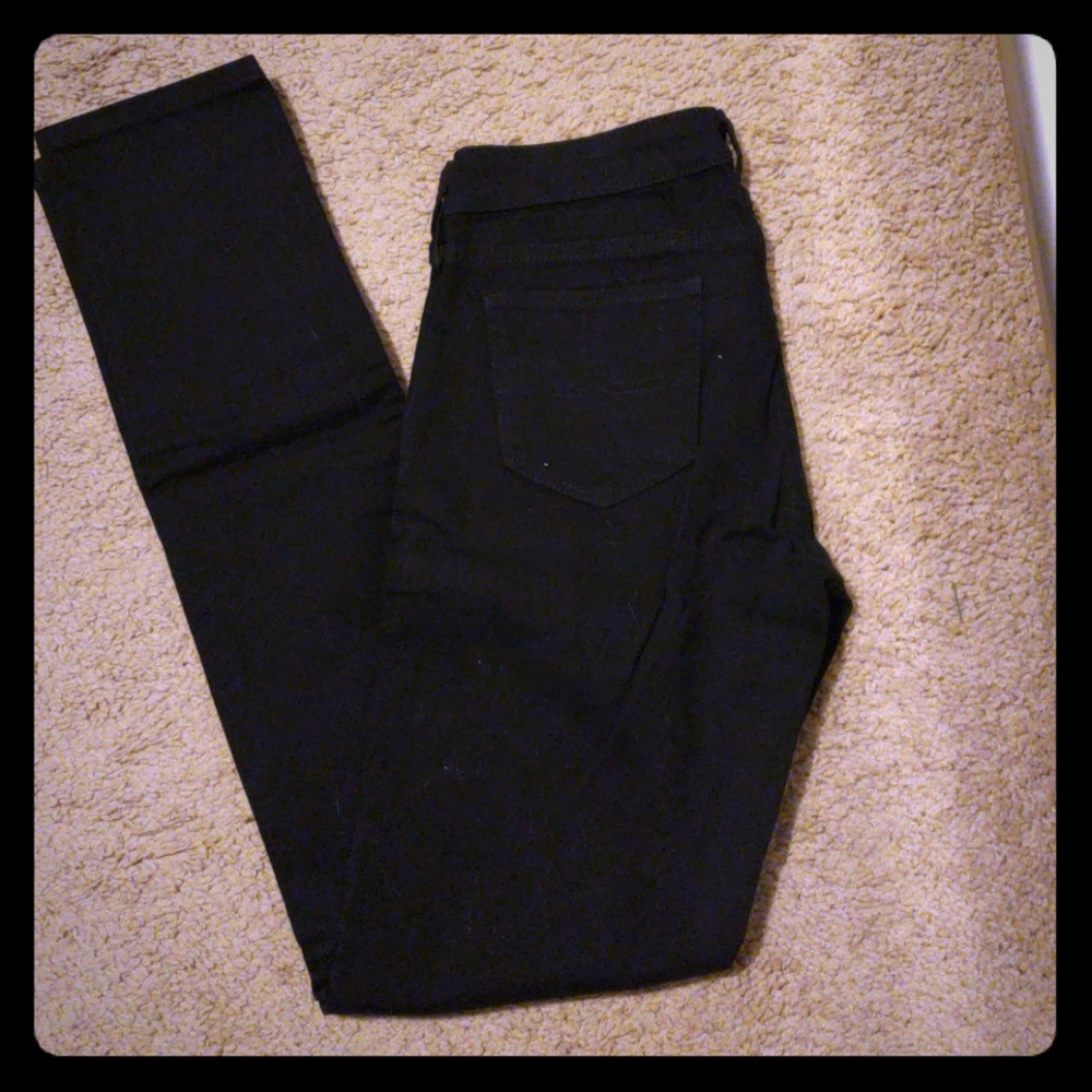 Super skinny black jeans